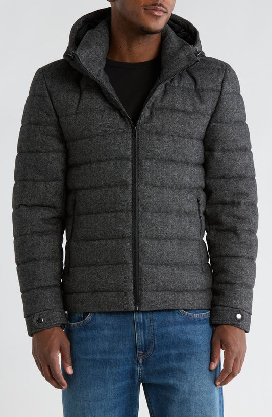 Lightweight Quilted Hooded Puffer Jacket