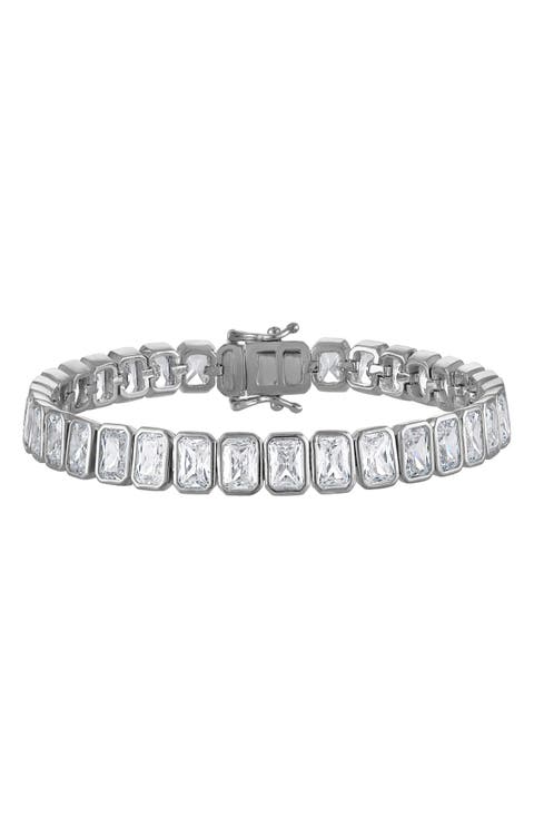 Cubic Zirconia Tennis Bracelet
