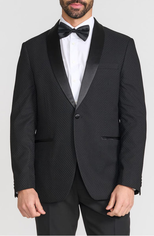 Tonal Jacquard Dinner Jacket (Regular, Short & Long)
