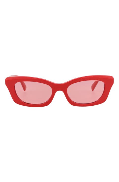 52mm Rectangular Sunglasses