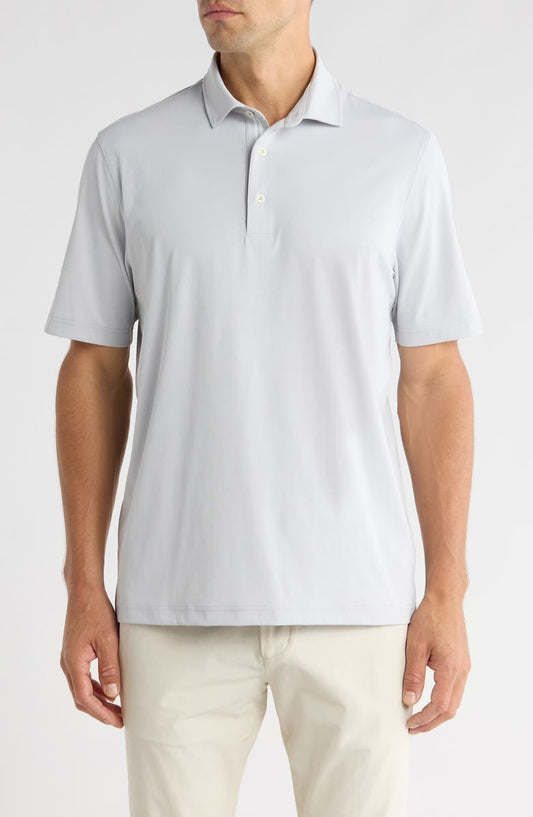 Tournament Textured Solid Knit Polo