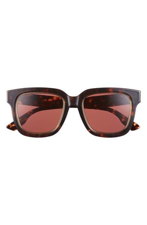 52mm Square Sunglasses