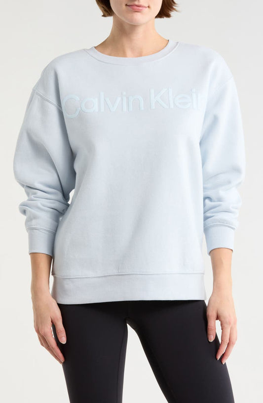 Puff Print Fleece Sweatshirt