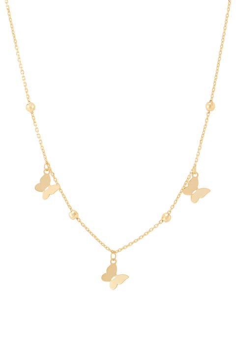 Butterfly Station Necklace