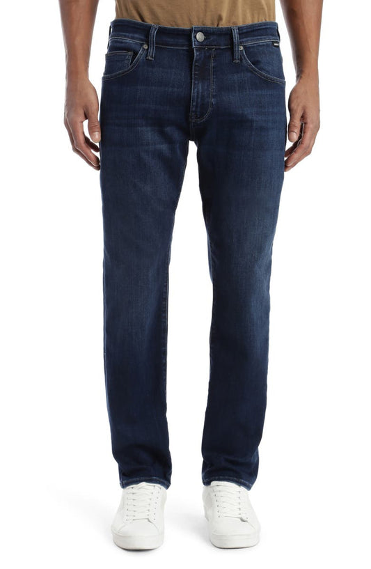Marcus Slim Straight Leg Jeans (Dark Blue Supermove)
