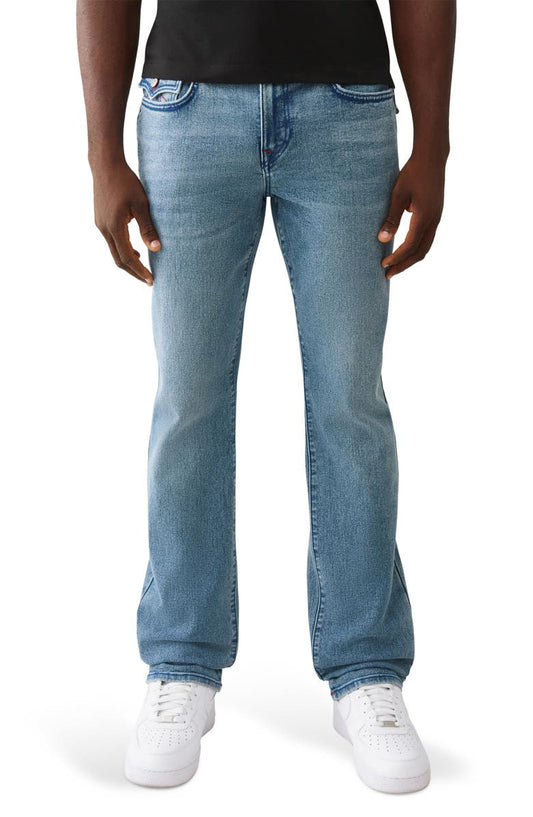 Ricky Straight Leg Jeans (Little Peppermint Wash) (Regular & Plus)