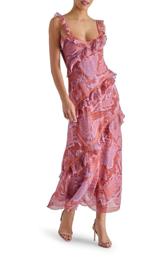 Versailles Sleeveless Ruffle Dress