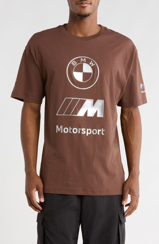 x BMW M Motorsport Stacked Lux Logo Graphic T-Shirt