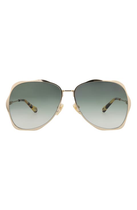 60mm Wavy Sunglasses