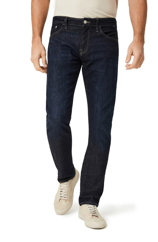Matt Relaxed Straight Fit Jeans (Rinse Brushed)