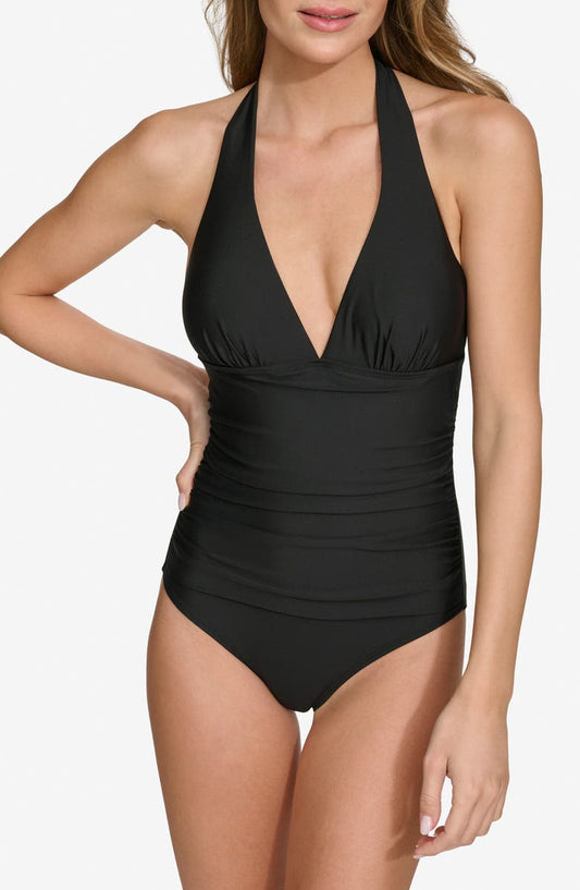 Halter One-Piece Swimsuit