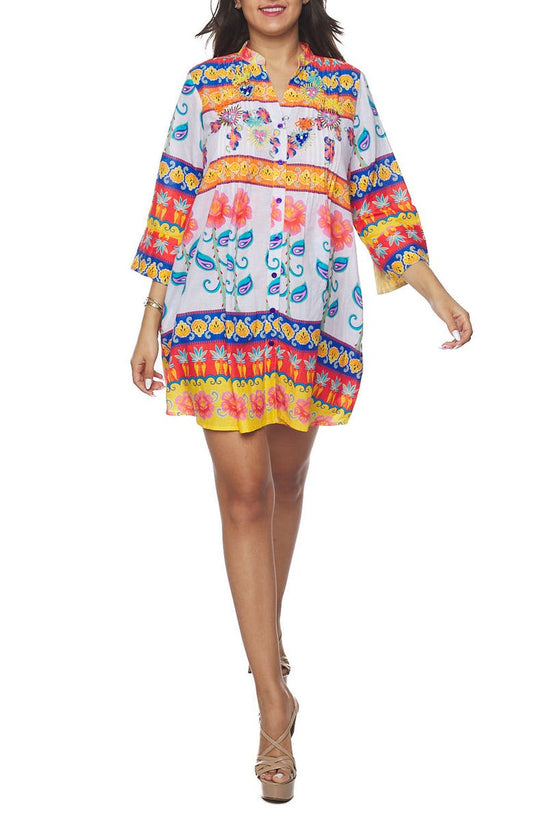 Cotton Cover-Up Shirt