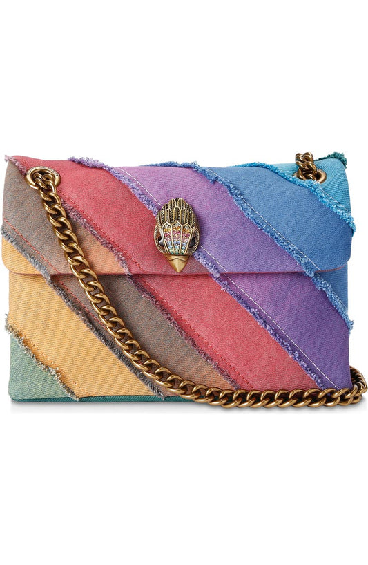 Mini Kensington Denim Crossbody Bag