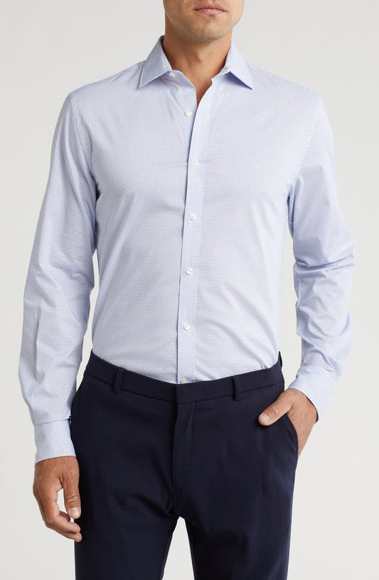 All Season Slim Fit Stretch Dress Shirt