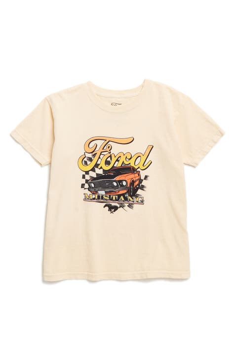 Camiseta Ford Mustang Graphic Print para niños (niño pequeño y niño grande)
