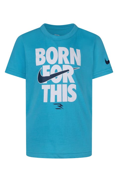 Camiseta Born For This Graphic para niños (niño pequeño)