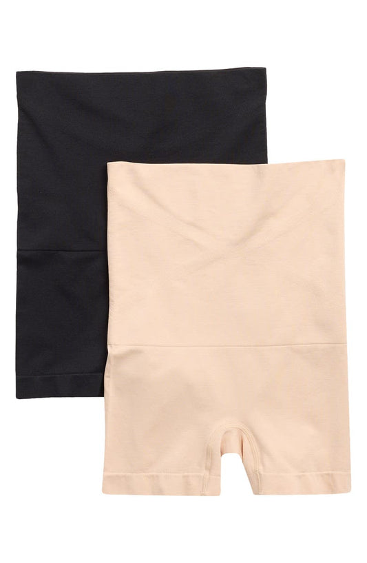 2-Pack High Waist Seamless Shaping Shorts