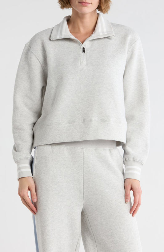 The Varsity Fleece Half Zip Pullover