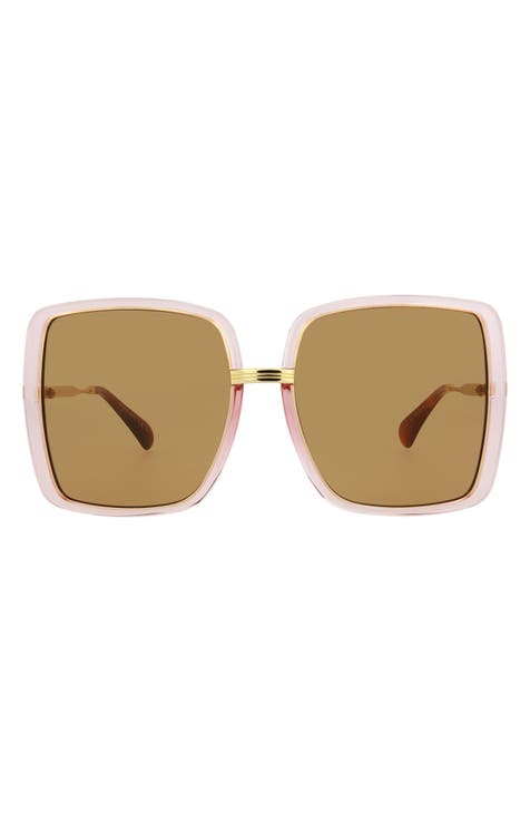 Gafas de sol de mariposa oversize de 60 mm