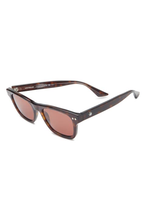 53mm Square Sunglasses