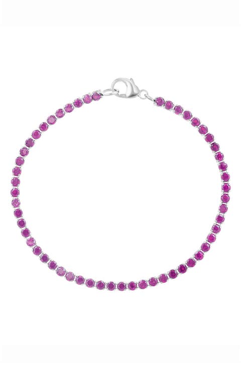 Rhodolite Garnet Bracelet