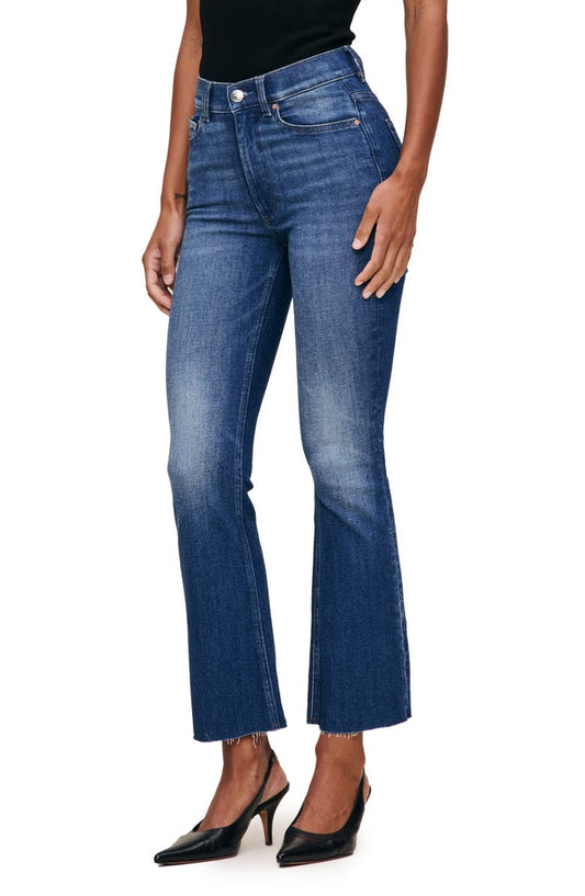 Bridget Bootcut High Rise Instasculpt Crop Jeans
