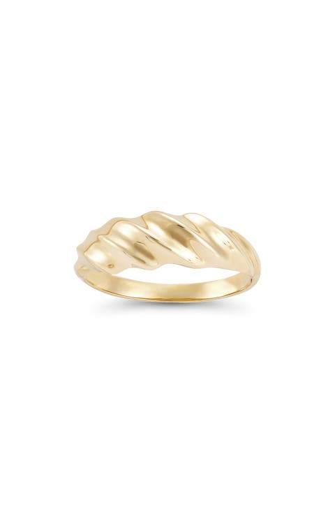 Shrimp Band Ring