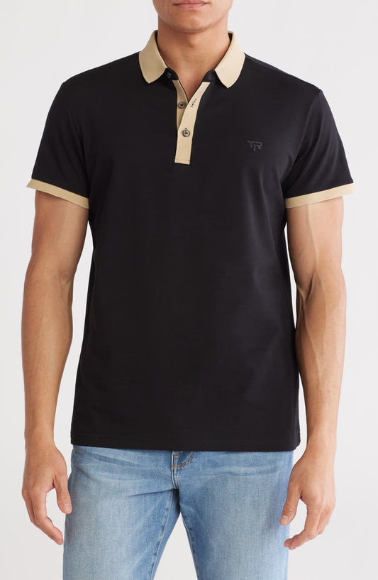 Slim Fit Stretch Cotton Polo