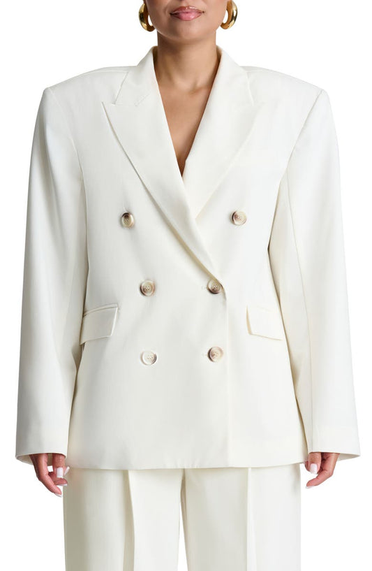 Double Breasted Oversize Blazer