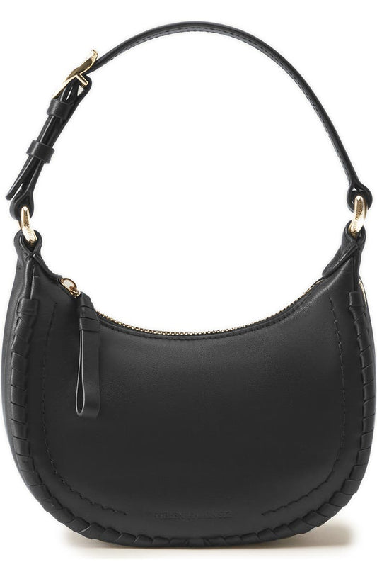 Vivie Mini Leather Hobo Bag