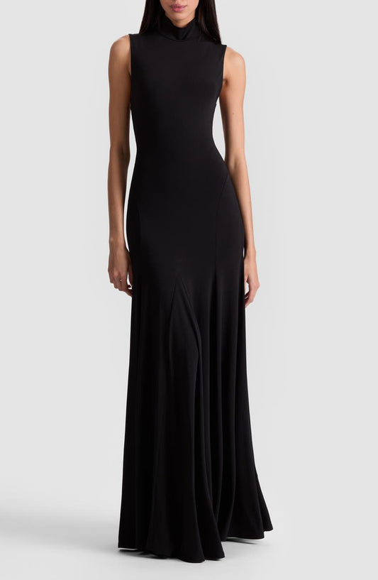 Augsta Sleeveless Turtleneck Maxi Dress