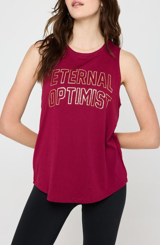 Spiritual Optimist Graphic Tank