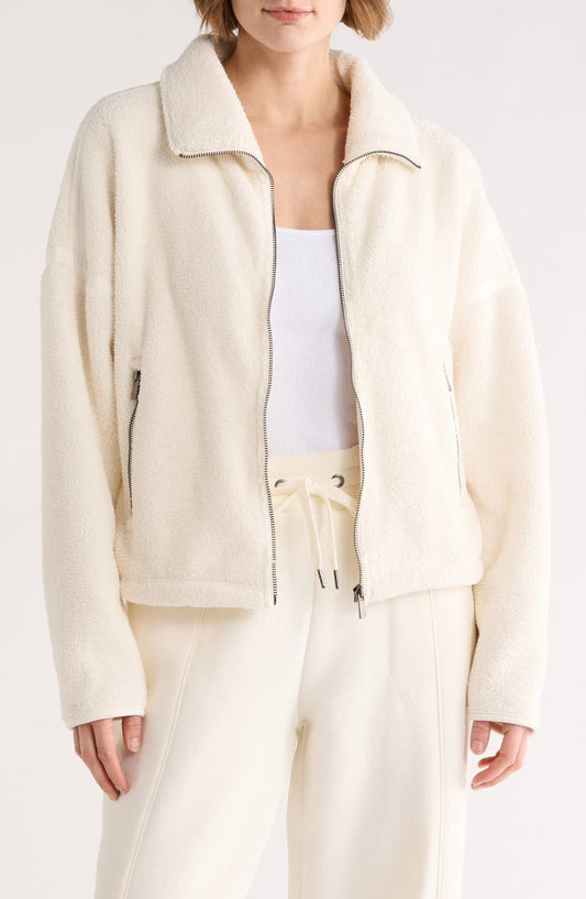Blair Faux Shearling Zip Jacket