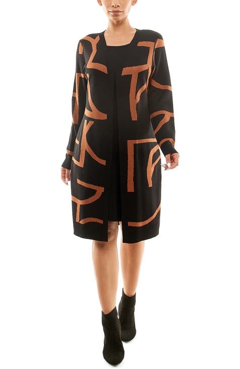 Vestido tubo tipo jersey de Twofer