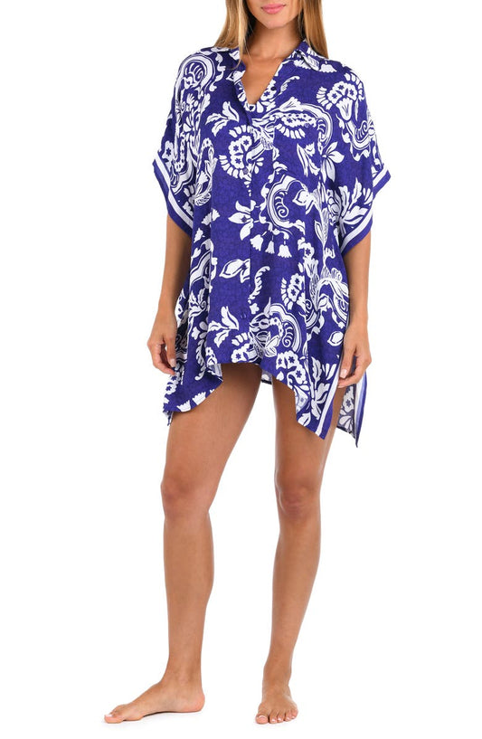 Flower Resort Cover-Up Shirt