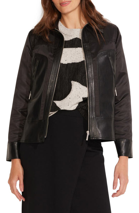 Faux Leather Jacket