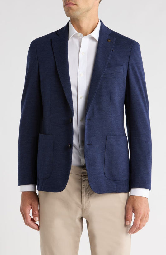 Ventura Wool Blend Knit Sport Coat (Regular & Long)