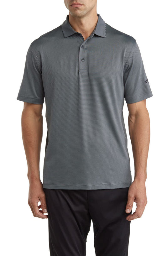 Fine Line Stripe Polo