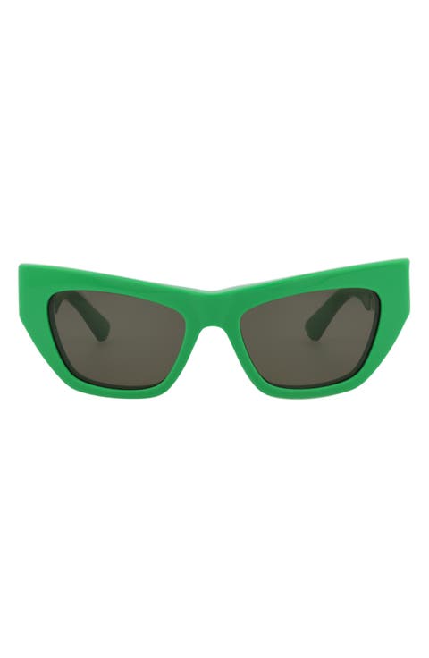 52mm Cat Eye Sunglasses