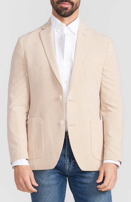 Check Seersucker Sport Coat
