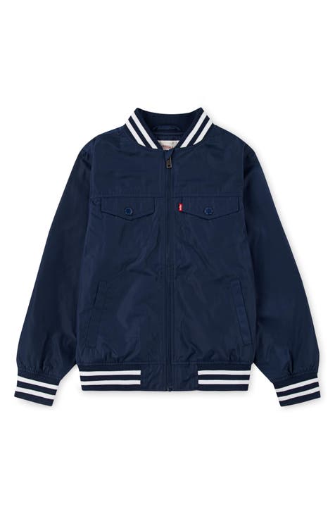 Chaqueta bomber clásica para niños (niño grande)