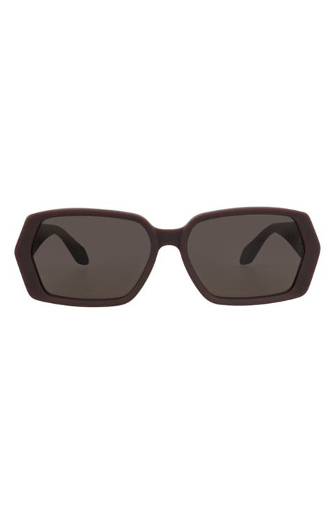 60mm Novelty Rectangular Sunglasses