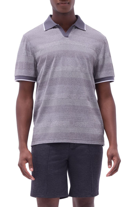 Tipped Johnny Collar Polo