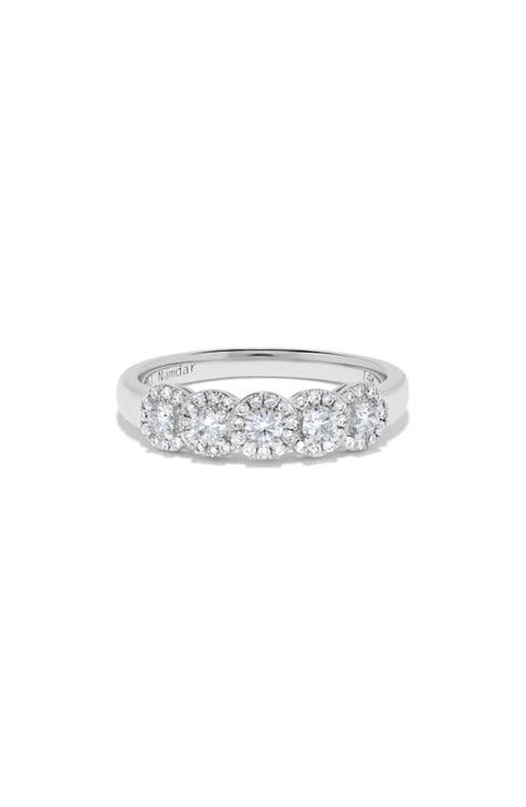 Anillo Halo de Diamantes