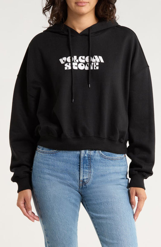 Beach Bum Crop Hoodie
