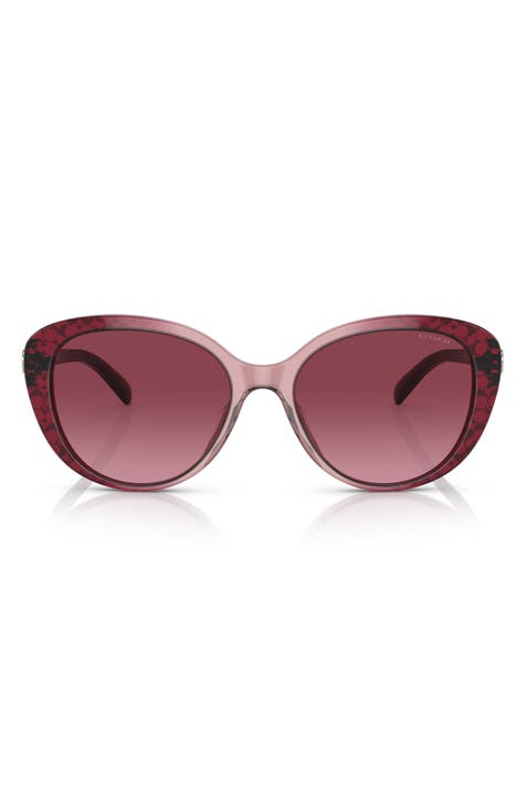 Gafas de sol de ojo de gato degradado de 56 mm