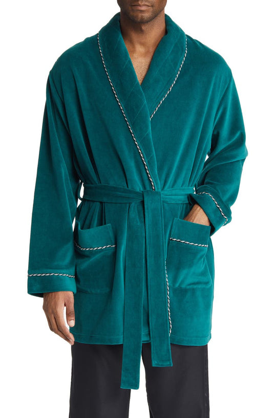 Refinery Velour Smoking Jacket