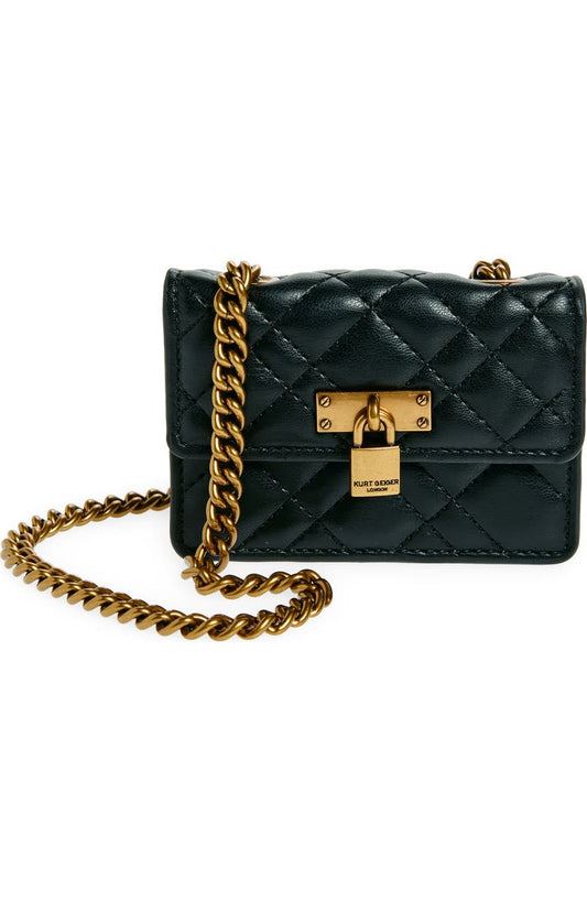 Micro Brixton Quilted Shoulder Bag