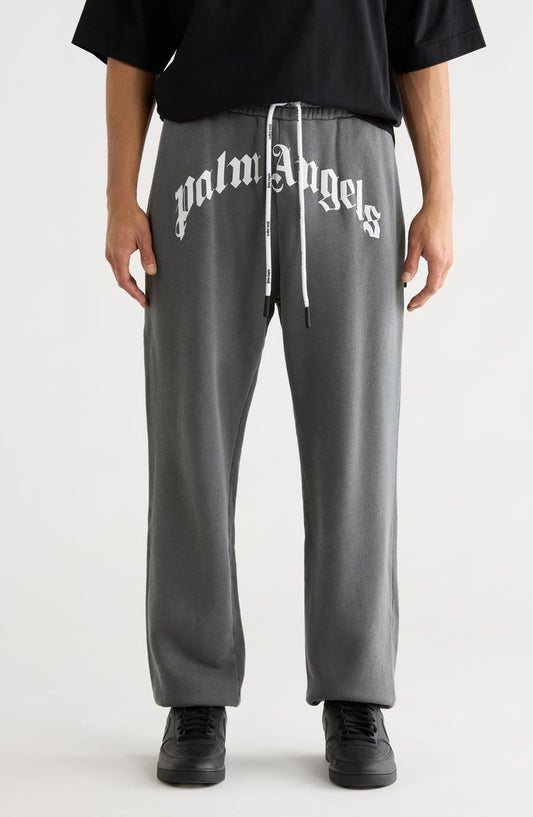 Curved Logo Sweatpants