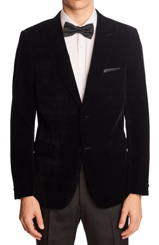 Kyle Slim Fit Velvet Dinner Jacket (Regular & Big)